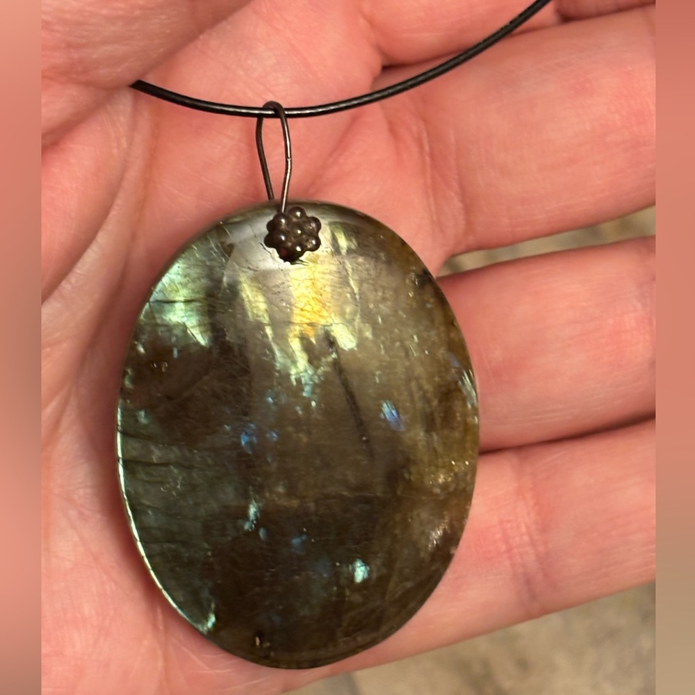 Artisan Labradorite Pendant Necklace